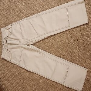 Rudy Jude Adult Utility Pants - Natural/Cream with Ink Stitch (Size 1)